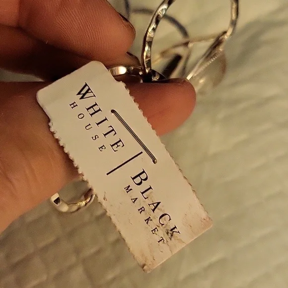 White House Black Market silver and Black Bracelet
Wore 1 x. - Picture 5 of 7